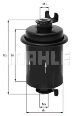 Фильтр топливный Mahle Original KL131